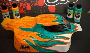 aplicar tinta carroceria em lexan